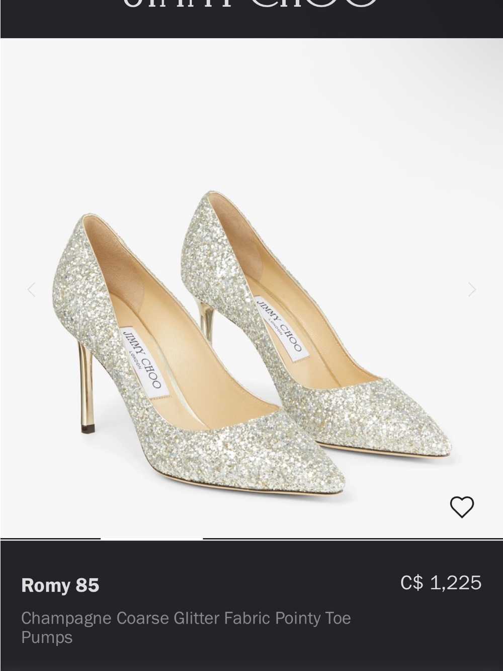 Jimmy Choo Romy 85